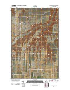 Big Bend School 2011 topographic map thumbnail