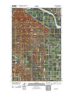 Dore 2011 topographic map thumbnail