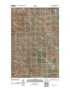 Steve Forks SW 2011 topographic map thumbnail