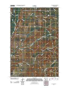 Lena Creek 2011 topographic map thumbnail
