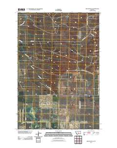 Broadview NE 2011 topographic map thumbnail
