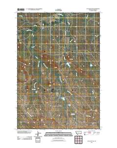 Tip Top Butte 2011 topographic map thumbnail