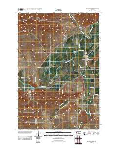 Willow Creek 2011 topographic map thumbnail