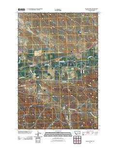 Queens Point 2011 topographic map thumbnail