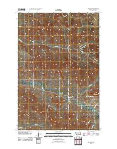 Red Knob 2011 topographic map thumbnail