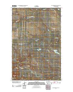 Wild Horse Butte 2011 topographic map thumbnail