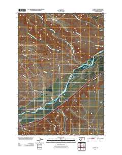 Carney 2011 topographic map thumbnail