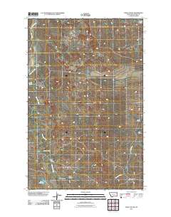 Sadie Coulee 2011 topographic map thumbnail