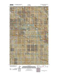 Johannson Coulee 2011 topographic map thumbnail