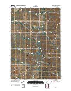 Johnnie Creek 2011 topographic map thumbnail
