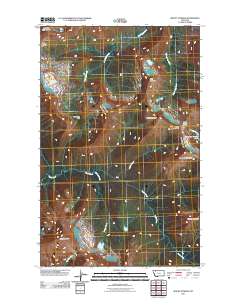 Mount Stimson 2011 topographic map thumbnail