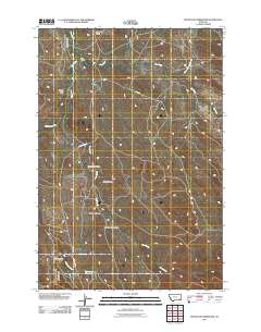 Pentecost Reservoir 2011 topographic map thumbnail