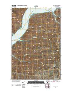Lost Creek 2011 topographic map thumbnail