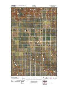 Reed Springs 2011 topographic map thumbnail