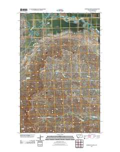 Robinson Ranch 2011 topographic map thumbnail