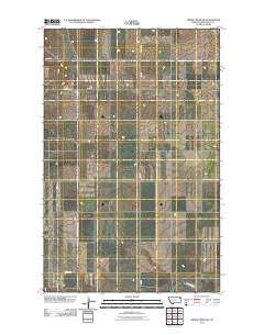 Smoke Creek SW 2011 topographic map thumbnail