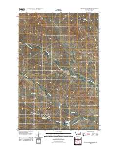 South Fork Reservoir 2011 topographic map thumbnail