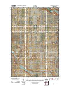 Antelope Lake 2011 topographic map thumbnail
