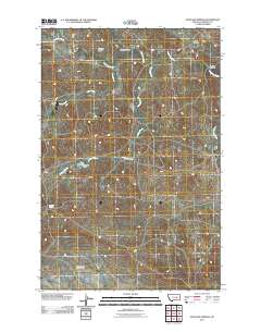 Antelope Springs 2011 topographic map thumbnail