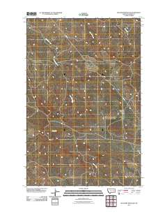 Big Sheep Mountain 2011 topographic map thumbnail