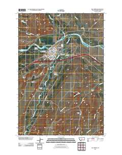 Big Timber 2011 topographic map thumbnail