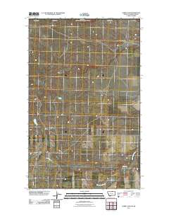 Aubrey Dam 2011 topographic map thumbnail