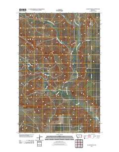 Allard Ranch 2011 topographic map thumbnail