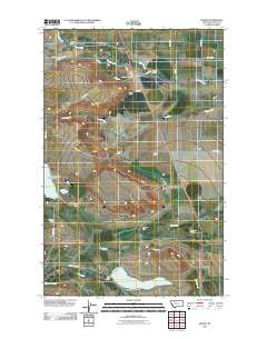 Bynum 2011 topographic map thumbnail