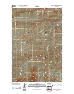 Bowmans Corners NE 2011 topographic map thumbnail