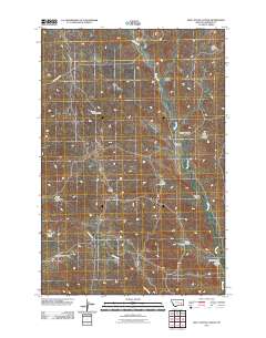 Box Canyon Coulee 2011 topographic map thumbnail