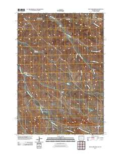 Box Elder Draw 2011 topographic map thumbnail