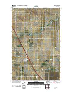 Brady 2011 topographic map thumbnail