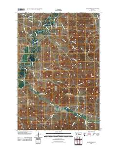 Brandenberg 2011 topographic map thumbnail