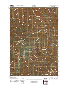 Bull Creek Lookout 2011 topographic map preview