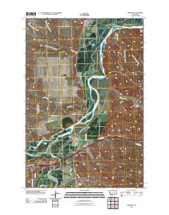 Bighorn 2011 topographic map thumbnail
