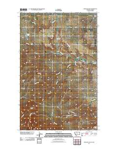 Bingham Lake 2011 topographic map thumbnail