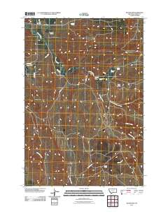 Bluewater 2011 topographic map thumbnail