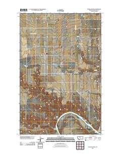 Boggs Island 2011 topographic map thumbnail