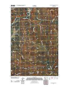 Bata Mountain 2011 topographic map thumbnail