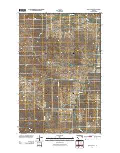 Berry School 2011 topographic map thumbnail