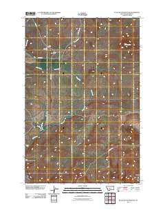 Black Butte Mountain 2011 topographic map thumbnail