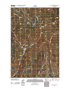 Bailey Mountain 2011 topographic map thumbnail