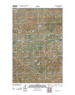 Blackfoot 2011 topographic map thumbnail