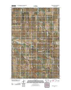 Carda Coulee 2011 topographic map thumbnail