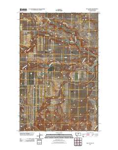 Big Coulee 2011 topographic map thumbnail