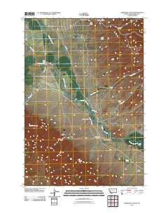 Ashbough Canyon 2011 topographic map thumbnail