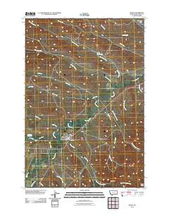 Busby 2011 topographic map thumbnail