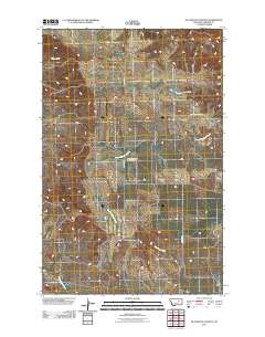 Blackfoot School 2011 topographic map thumbnail