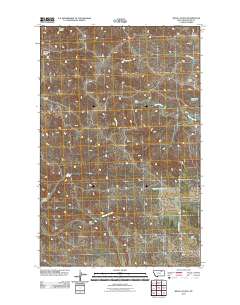 Regal Coulee 2011 topographic map thumbnail