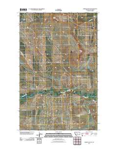 Rimrock Butte 2011 topographic map thumbnail